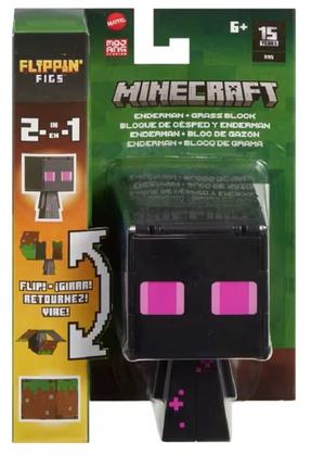 Imagem de Boneco Minecraft Vanilla Flippin'Figs 2 em 1 Sortido Mattel