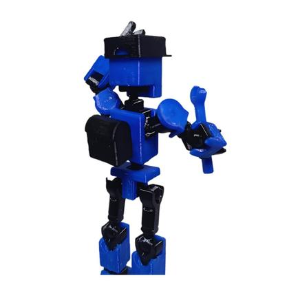 Imagem de Boneco Mini 13 - Dummy Articulado Action Figure Acessórios
