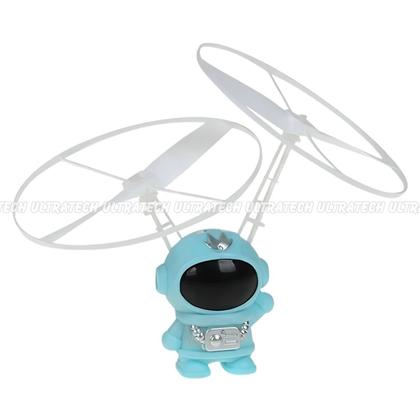 Imagem de Boneco Mini Astronauta Voa a Sensor com Luz Led Brinquedo Infantil Criança
