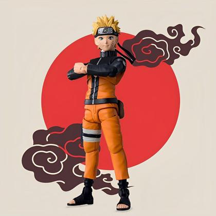 Imagem de Boneco Naruto Uzumaki Action Figure Shippuden 12cm F00758 - Fun