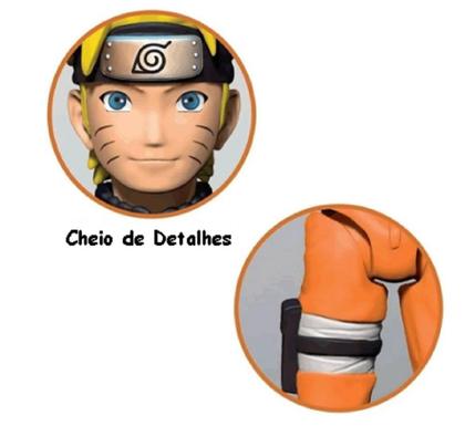 Imagem de Boneco Naruto Uzumaki Shippuden Articulado Original - Elka