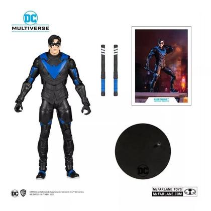 Imagem de Boneco Nightwing Gotham Knights Dc Multiverse 18cm