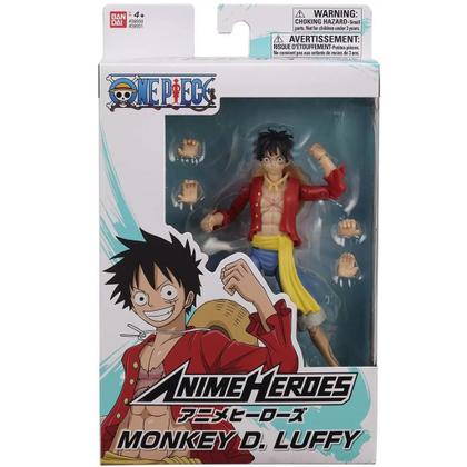 Boneco One Piece Monkey D Luffy Bandai Collection Anime - Fun