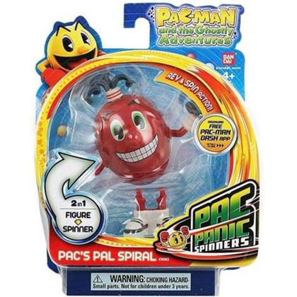 Imagem de Boneco Pac Man Panic Spinners Pac's Pal Spiral Giratório