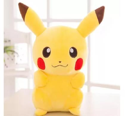 Imagem de Boneco Pelúcia Pikachu Pokémon 25cm Antialérgico Envio Imediato Temos Todos