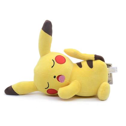 Imagem de Boneco Pelúcia Pokémon Pikachu Brinquedo Anime Fofo 20cm, Presente Infantil