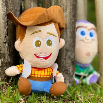 Imagem de Boneco Pelúcia Woody Xerife 20cm Antialérgico Super Macio Brinquedo Infantil Toy Story Disney Pixar