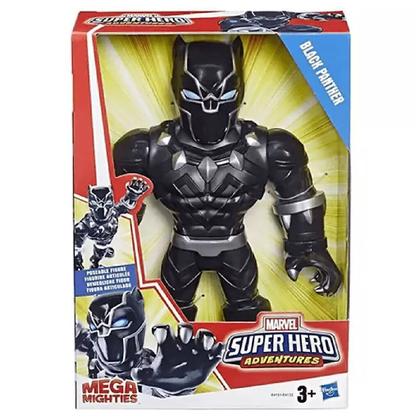 Imagem de Boneco Playskool Marvel Super Hero Mega Mighties Pantera Negra - Hasbro