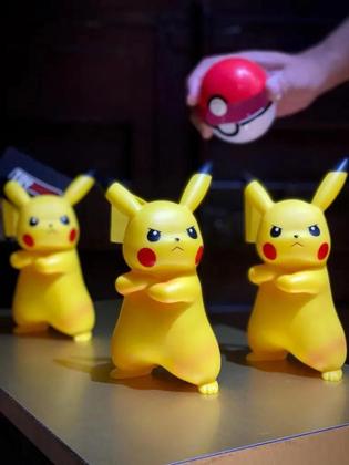 Imagem de Boneco Pokemons Pikachu Articulado 19Cm