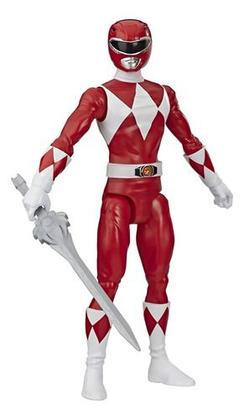 Imagem de Boneco Power Ranger Vermelho Mighty Morphin Red 30 Cm Hasbro