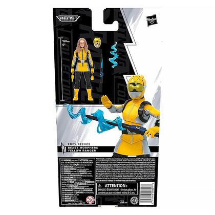 Imagem de Boneco Power Rangers Lightning Collection Beast Morphers Yellow Ranger F4518 - Hasbro