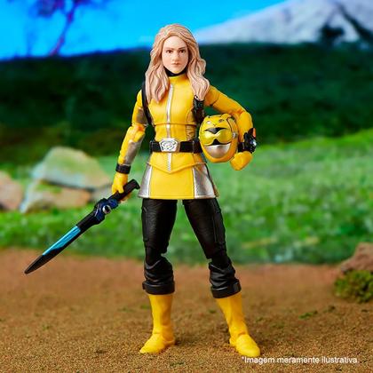 Imagem de Boneco Power Rangers Lightning Collection Beast Morphers Yellow Ranger F4518 - Hasbro