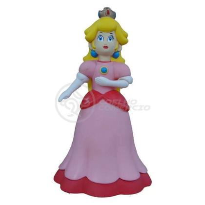 Imagem de Boneco Princesa Peach Toadstool Super Size 23Cm - Mario