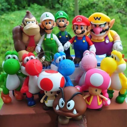 Imagem de Boneco Princesa Peach Toadstool Super Size 23Cm - Mario