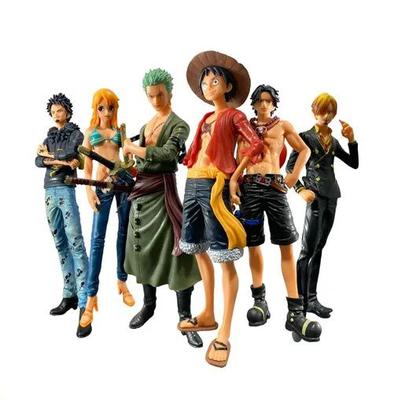 Boneco Roronoa Zoro One Piece Não Articulado - Roronoa Zoro Três