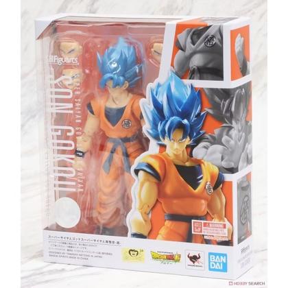 Imagem de Boneco Son Goku Blue Shfiguarts Dragon Ball Figure Bandai