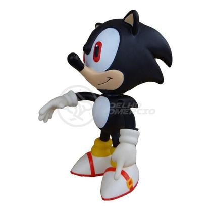 Imagem de Boneco Sonic Preto Grande Super Size 23Cm - Sonic