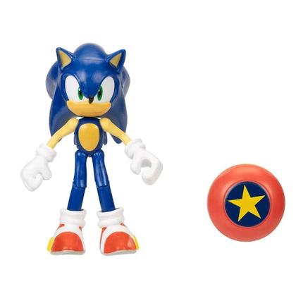 Imagem de Boneco Sonic The Hedgehog Articulado Sonic Candide