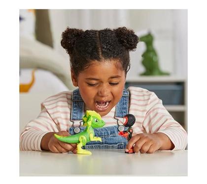 Imagem de Boneco Spidey Miles Morales E Electrosaurus - Hasbro