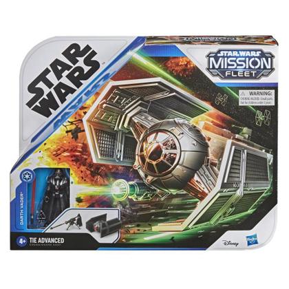 Boneco Star Wars Mission Fleet Darth Vader TIE Advanced - A New