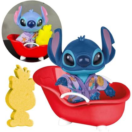 Imagem de Boneco Stitch Banho Divertido Disney - Cotiplás