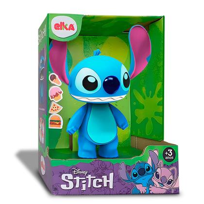 Imagem de Boneco Stitch Disney Articulado Mexe Orelhas E Abre A Boca Interativo- Elka Brinquedos