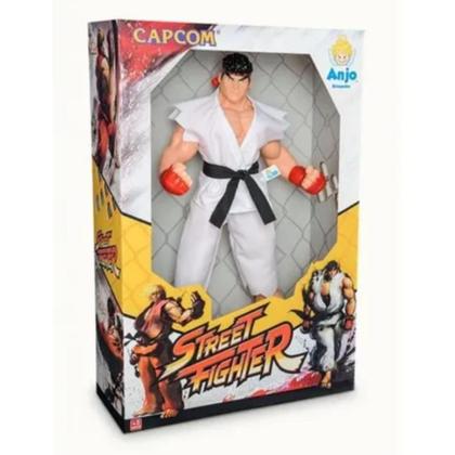 Imagem de Boneco Street Fighter Colecionável Brinquedo 30cm Ken e Ryu