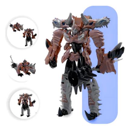 Imagem de Boneco Super Charge Robot Tiranossauro Rex Brinquedo Infantil Criança Aventura Desafiador Estimular Criatividade Sortido