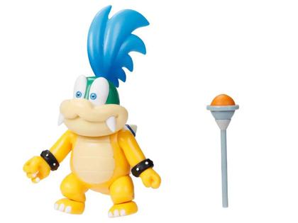 Imagem de Boneco Super Mario Fire 10,3cm com Acessório 