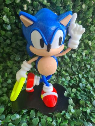 Imagem de Boneco Super SONIC Impressora 3D