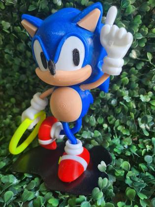 Imagem de Boneco Super SONIC Impressora 3D