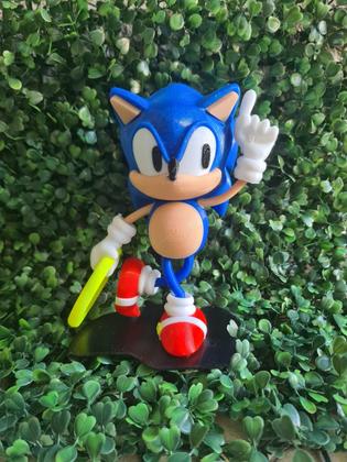 Imagem de Boneco Super SONIC Impressora 3D