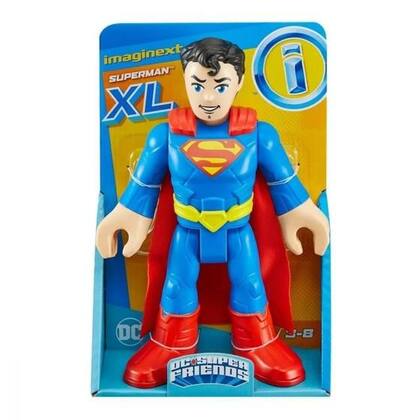 Imagem de Boneco Superman Imaginext Dc Super Friends 25 Cm Gpt41- Fisher Price