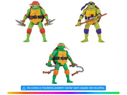 Imagem de Boneco Tartarugas Ninja Caos Mutante Leonardo
