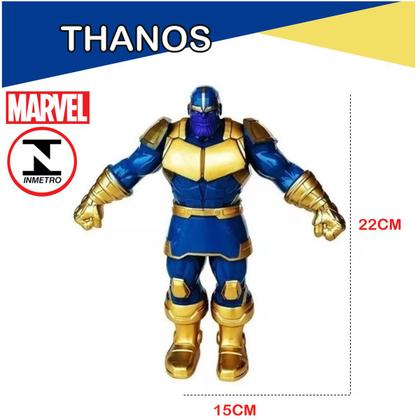 Imagem de Boneco Thanos Articulado Brinquedo Marvel Vingadores Grande