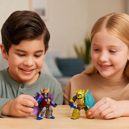 Imagem de Boneco Transformers Defender Versão 2 Figuras Sortidas - Polibrinq