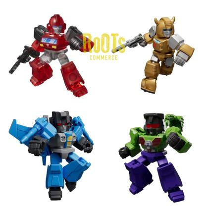 Imagem de Boneco Transformers Galaxy Defender Robôs Optimus Prime e Megatron Model Kit Figure
