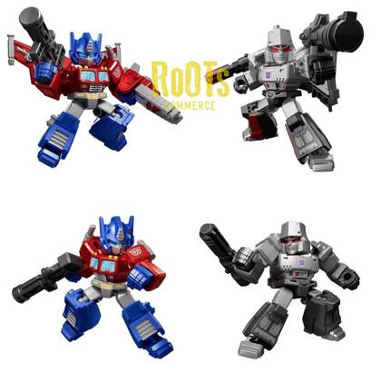 Imagem de Boneco Transformers Galaxy Defender Robôs Optimus Prime e Megatron Model Kit Figure