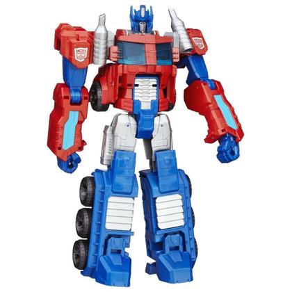 Boneco Transformers Generations Cyber 11 Optimus Prime B0759