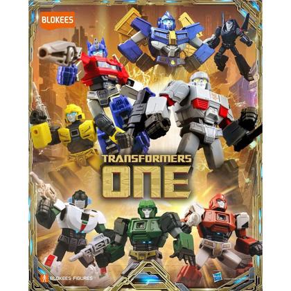 Imagem de Boneco Transformers One Galaxy Optimus Prime e Guerreiros Robôs Autobots Model Kit Figure