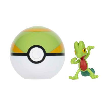 Imagem de Boneco Treecko com Nest Ball - Pokémon