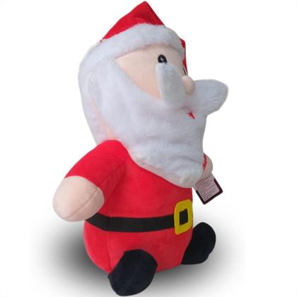 Imagem de BONECO URSO Pelucia Natalina Papai Noel - Unik