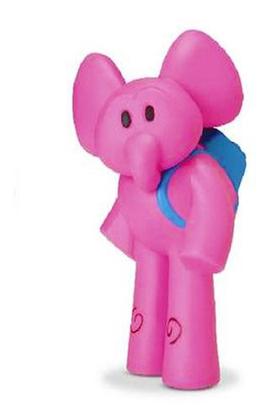 Imagem de Boneco Vinil Turma Pocoyo Elly Pato Nina Loula Monte Seu Kit