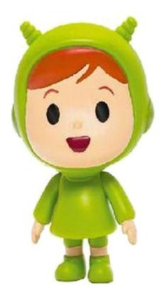 Imagem de Boneco Vinil Turma Pocoyo Elly Pato Nina Loula Monte Seu Kit