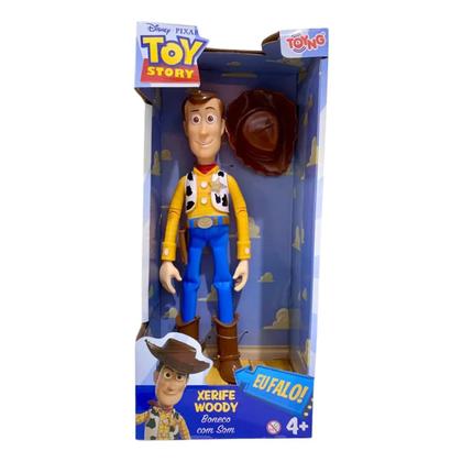 Imagem de Boneco Woody C/ Som Toy Story 26cm - Toyng