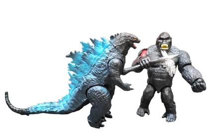 Imagem de Bonecos Articulados King Kong Vs Godzilla Rei dos Monstros