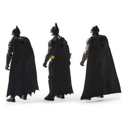 Imagem de Bonecos Batman 85 Anos Pack Especial Com 3 Peças Brinquedo Coleção