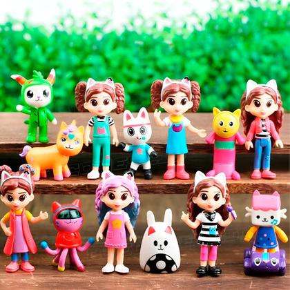 Bonecos Casa Magica da Gabby Kit 13 Conjunto Action Figure