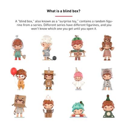 Bonecos de ação POP MART HIRONO Little Mischief Series