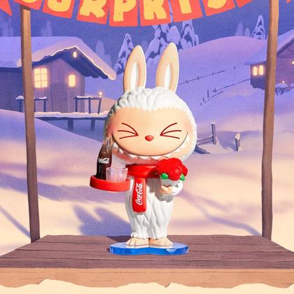 Bonecos de ação POP MART The Monsters Coca-Cola Series x10